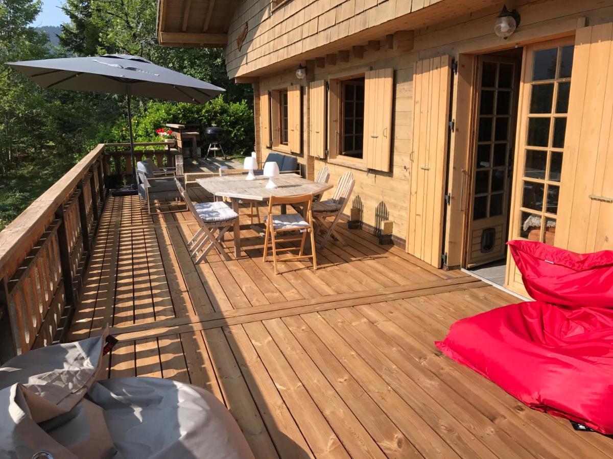 Chalet Les Marmottes Saint-Jean-de-Sixt Exterior foto